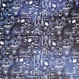 Цена за 10 шт. Бумага упаковочная глянцевая Мужской стиль, 70 х 100 см - UPAK LAND фото 4