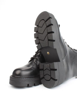 04-M3-1476 BLACK Ботинки зимние женские (натуральная кожа, натуральный мех)