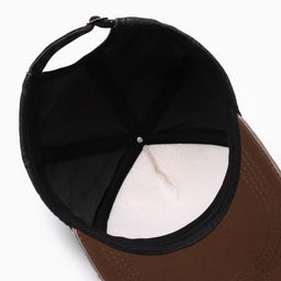 Кепка мужская MINAKU, размер 56-58, 100% хлопок, чёрная