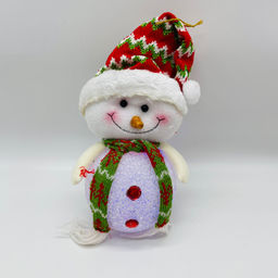 Новогодний декор - Снеговичок 28 см (свет) (арт. 6210-15) - Ип лебедев о.ю фото 2