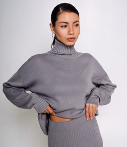 Костюм #КТ3077, серый