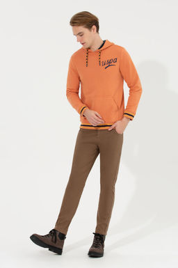 Мужские брюки чинос кокосового цвета - U.s. polo assn фото 17