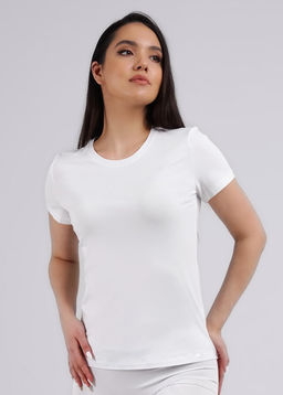 CLE LF650/1 Футболка жен. Новая ЧБ база белый - Clever wear фото 3