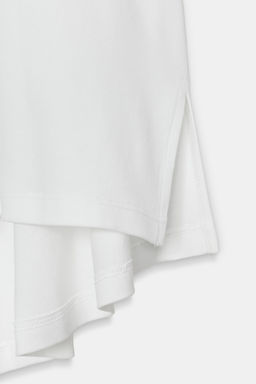 CAMISETA INTERLOCK BOLSILLO / Blanco - Zara фото 7