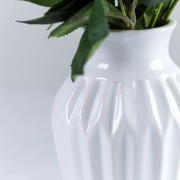 Ваза 14 см / 931241W /уп 6/72/белая - Галеонтрейд фото 5