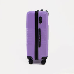 Чемодан малый 24 кодовый замок, цвет фиолетовый - Simaland фото 4