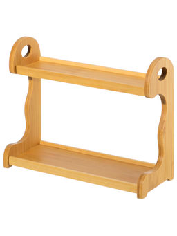 Полка бамбуковая 2-х ярусная 26*10*21 см