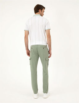 Ye_il Regular Fit Kanvas Pantolon - Pierre cardin фото 4