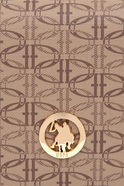 U. S. Polo Assn / Женская темно-бежевая сумка через плечо - U.s. polo assn фото 6