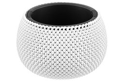 Кашпо 2,3 л 24*24*16 см Сфера белое (модель 572) - Elan gallery фото 3