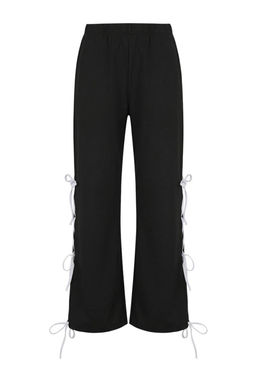 Siyah Duz Dalg?c/Scuba Sportswear Esofman Alt? THMSS26EA00009 - Trendyolmilla фото 3