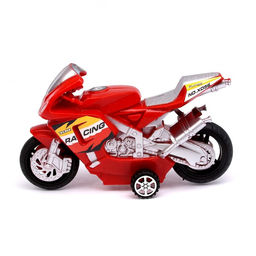 Мотоцикл инерционный Спортбайк, цвет МИКС - Simaland фото 6