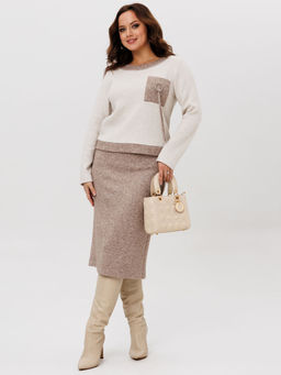 Костюм Galean Style 993 коричневый фото 7