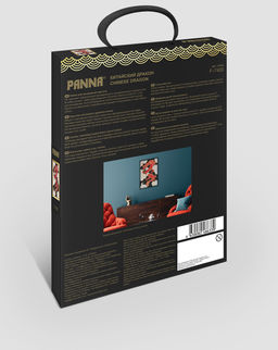 Набор для вышивания PANNA Золотая серия F-7420 Китайский дракон 28 х 41.5 см