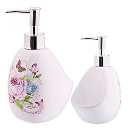 26316 Дозатор для мыла 450мл Батерфляй доломит LR (х36)