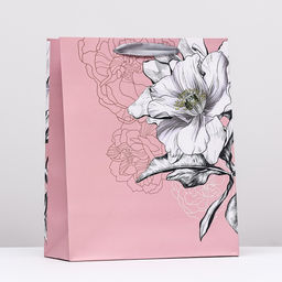 Пакет подарочный Нежность, 26 х 32 х 12 см