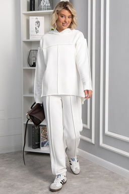 Костюм хлопковый Эко-стиль (белый) К14287-4М - Lt collection фото 12
