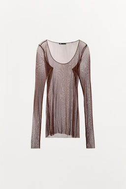 100% SILK T-SHIRT - Zara фото 12