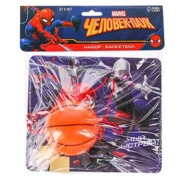 Баскетбольное кольцо с мячом Самый быстрый, Человек паук - Marvel фото 5