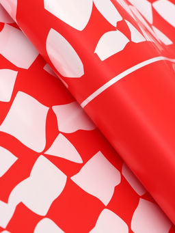 Цена за 20 шт. Пленка флористическая для цветов, красная, 57×57 см