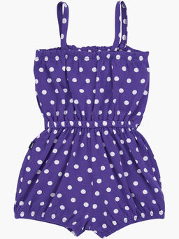 Ромпер в горошек UD 1568 синий - Mini maxi фото 6