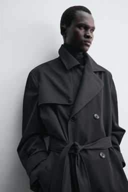 WATER REPELLENT MANTECO TRENCH COAT