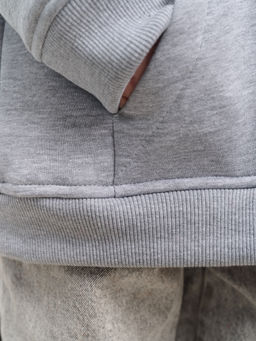 Толстовка с капюшоном для мальчика "Basic" меланж