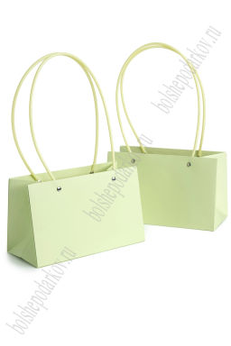 Сумка для цветов 22*13,5*10,5 см (10 шт) SF-7378, мятный №16