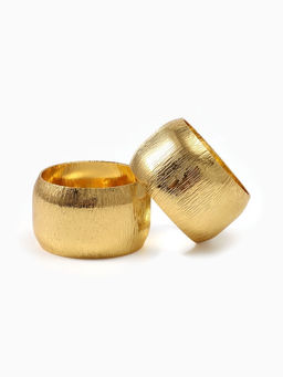 Набор сервировочных салфеток с декоративными кольцами Let it snow, 40?40 см - 2 шт., 100% хлопок, саржа 190 г/м?