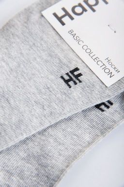 Цена за 6 шт. Высокие классические носки Happy Fox  фото 3