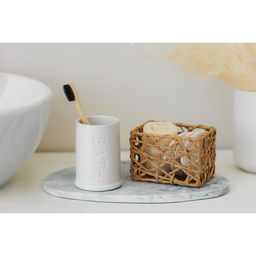 Стакан для зубных щёток SAVANNA Бэкки, цвет белый фото 7
