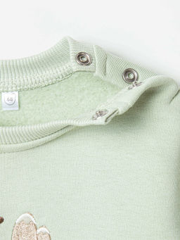 Свитшот Шалфей утепленный 0+ - Bungly фото 3