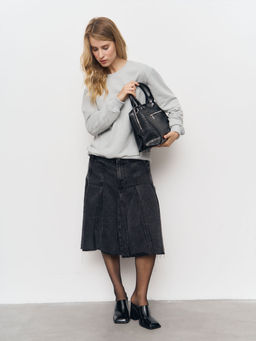 Толстовка женская 24234-477 футер стальной