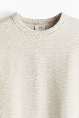 Sudadera con diseno de espiguilla Regular Fit - H&m фото 7