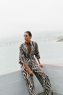 ANIMAL PRINT SAFARI SHIRT - Zara фото 4