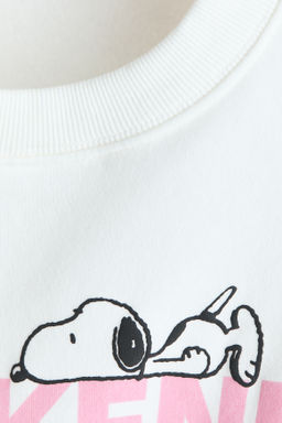 Sudadera con motivo estampado e interior cepillado - H&m фото 2