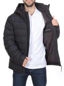 4016 BLACK Куртка мужская зимняя ROMADA (200 гр. био-пух) - Фабричный китай фото 8