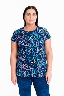 Костюм М32268д синий - Елена фото 4