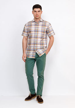 Сорочка мужская короткий рукав GREG 525/101/865/Z  фото 10