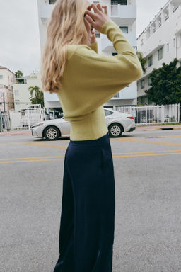 V-NECK KNIT JUMPER - Zara фото 11