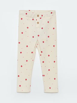 Beli Lastikli Bask?l? K?z Bebek Tayt - Waikiki фото 3