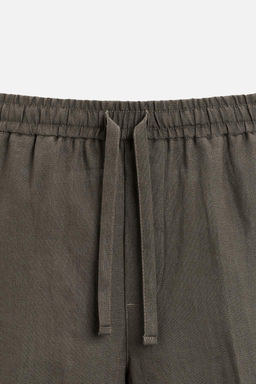 100% LINEN TROUSERS - Zara фото 27