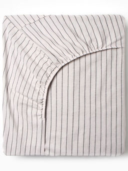 Простыня Этель White stripes 160*200*25 см, жатый хлопок, 140 гр/м2, 100% хлопок  фото 10