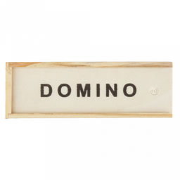 Домино Дракон кость пластик 1,9х3,7х0,5см, в деревянной коробке 14,7х5х3см (Китай) - Домашняя мода фото 2
