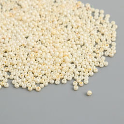 Бисер стекло 12/0 «Жемчужное облако», ровный №662, 450 г