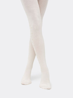 Цена за 3 пары! Детские колготки кремового цвета в звездочку - Mark formelle фото 4