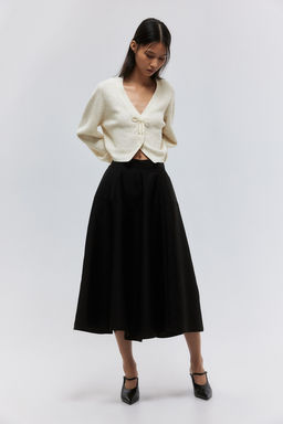 Cardigan en punto de canale con lazo - H&m фото 4