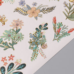 Фотоальбом на кольцах 25 листов Keep memories Цветочный. Цветы & ты, с наклейками, 19?27?3 см  фото 8