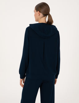 Lacivert Oversize Sweatshirt