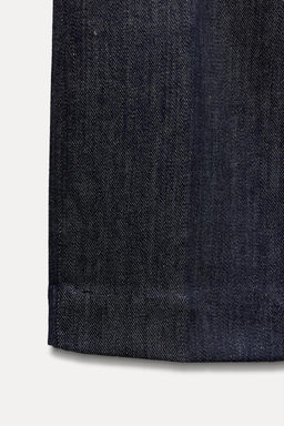 ZW COLLECTION BOOTCUT HIGH-WAIST CROPPED JEANS - Zara фото 8